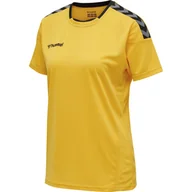 Koszulki i topy damskie - Hummel KOSZULKA DAMSKA T-shirt hmlAUTHENTIC POLY JERSEY WOMAN r. L - miniaturka - grafika 1