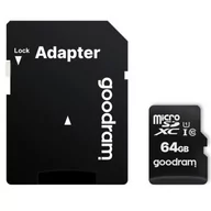 Karty pamięci - Goodram microSDHC 64GB (M1AA-0640R12) - miniaturka - grafika 1