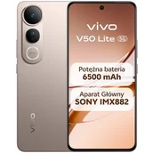Telefony komórkowe - Vivo V50 Lite 8GB/256GB Złoty - miniaturka - grafika 1