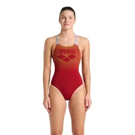 Stroje kąpielowe - Strój Kąpielowy damski Arena Foggy Dots Swimsuit Swim Pro Back - miniaturka - grafika 1