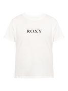 Koszulki i topy damskie - ROXY Modna koszulka damska biała M - miniaturka - grafika 1
