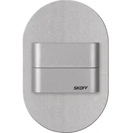 Oprawy, klosze i abażury - Oprawka RUEDA DUO SHORT LED 1,6W 6500K 10V IP66 - aluminium - miniaturka - grafika 1