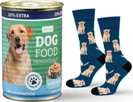 Skarpety termoaktywne - Soxo Kolorowe Męskie Damskie Skarpetki labrador w puszce 4045 - miniaturka - grafika 1