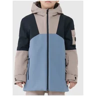 Kurtki i płaszcze dla chłopców - Kurtka dziecięca 4F Technical jacket M0837 Rozmiar dziecięcy: 164 / Kolor: brązowy - miniaturka - grafika 1