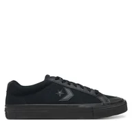 Sneakersy męskie - Sneakersy Converse Sport Casual Monochrome A12332C Czarny - miniaturka - grafika 1