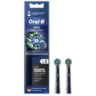 Końcówki do szczoteczek elektrycznych - Końcówka szczoteczki ORAL-B Pro Cross Action Czarny (2 szt.) - miniaturka - grafika 1