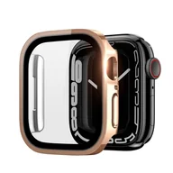 Akcesoria do smartwatchy - Dux Ducis Hamo etui do Watch 7 41mm metaliczny pokrowiec na zegarek różowy - miniaturka - grafika 1
