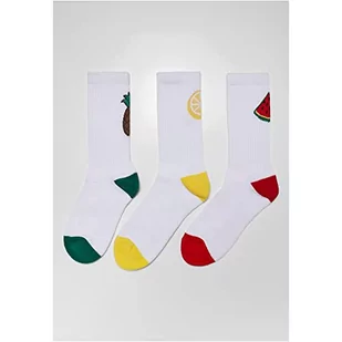 Mister Tee Skarpety unisex, biały/wielokolorowy, 47-50 EU - Skarpetki męskie - miniaturka - grafika 1