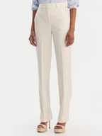 Spodnie damskie - Marella Spodnie materiałowe Pagina 2613131081 Biały Slim Fit - miniaturka - grafika 1