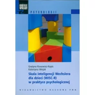 Psychologia - Wydawnictwo Naukowe PWN Skala inteligencji Wechslera dla dzieci WISC-R w praktyce psychologicznej - Grażyna Krasowicz-Kupis, Katarzyna Wiejak - miniaturka - grafika 1