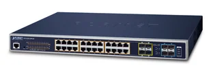 PLANET GS-5220-24PL4XR łącza sieciowe Zarządzany L3 Gigabit - Switche - miniaturka - grafika 1