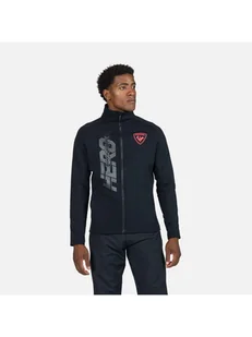 Bluza midlayer męska Rossignol New Hero Classique Clim czarny M - Bluzy męskie - miniaturka - grafika 1