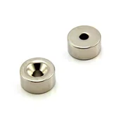 Dekoracje domu - first4magnetsTM first4magnets f314s 1 °C/umywalka magnesów neodymowych Süd, 11 kg grubość wyciągnąć, metalowy, srebrny, średnica 20 MM X 10 MM X 5,2 MM F314S-1 - miniaturka - grafika 1