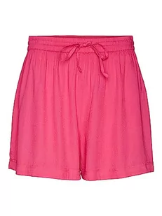 VERO MODA Women's VMBUMPY WVN NoOS szorty, Pink Yarrow, M, różowy, M - Spodenki damskie - miniaturka - grafika 1