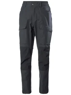 Helly Hansen Spodnie funkcyjne "Veir Tur" w kolorze czarno-antracytowym - Spodnie sportowe męskie - miniaturka - grafika 1