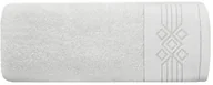 Ręczniki - Ręcznik bawełniany, 50x90, biały z bordiurą, R173-01 - miniaturka - grafika 1
