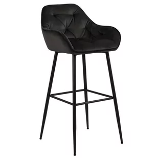 Chair Hoker Act Silvana Greybrown+Black 104X52X53 - Taborety i hokery - miniaturka - grafika 1