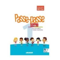 Passe-Passe 1 etape 1 podręcznik + ćwiczenia + app - Książki do nauki języka francuskiego - miniaturka - grafika 1