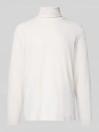 Swetry męskie - Golf o kroju regular fit z mieszanki bawełny - miniaturka - grafika 1