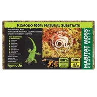 Akcesoria do terrarium - Komodo Habitat Moss 100G - Mech Torfowiec - miniaturka - grafika 1