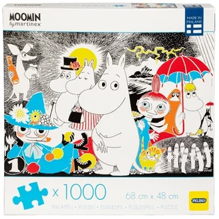 Puzzle MUMINKI 1000 el MOOMIN PELIKO DOLINA Muminków dla dzieci i DOROSŁYCH - Puzzle - miniaturka - grafika 1