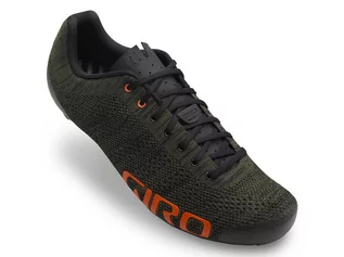 Buty rowerowe - Buty męskie buty rowerowe- szosa GIRO EMPIRE E70 KNIT olive heather - grafika 1