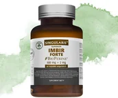 Suplementy naturalne - IMBIR FORTE SINGULARIS SUPERIOR - 60 kapsułek Singularis - miniaturka - grafika 1