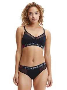 Tommy Hilfiger Majtki Damskie Bikini 1 Para Navy Uw0Uw03541 Dw5 S - Majtki damskie - miniaturka - grafika 1