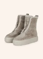 Botki damskie - Tommy Hilfiger Botki Chelsea beige - miniaturka - grafika 1
