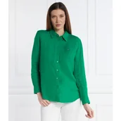 Koszule damskie - Tommy Hilfiger Lniana koszula | Relaxed fit - miniaturka - grafika 1