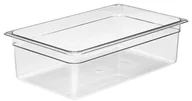 Akcesoria gastronomiczne - Pojemnik Camwear GN 1/1 z poliwęglanu, Cambro, GN 1/1, 19,5L, transparentny, 325x530x(H)150mm - miniaturka - grafika 1