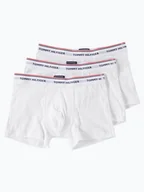 Majtki męskie - Tommy Hilfiger Obcisłe bokserki Mężczyźni Bawełna biały jednolity, S - miniaturka - grafika 1