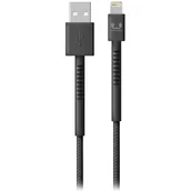 Kable - Kabel USB FRESH N REBEL USB-A to Lightning Fabriq Storm Grey 2m - miniaturka - grafika 1