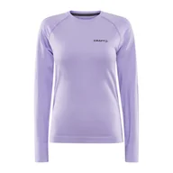 Koszulki i topy damskie - Damska Koszulka z długim rękawem CRAFT CORE DRY ACTIVE COMFORT LS W 1911168-723000 – Fioletowy - miniaturka - grafika 1
