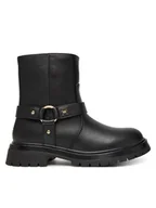 Buty dla chłopców - Tommy Hilfiger Botki T3A5-34021-1355999 Czarny - miniaturka - grafika 1