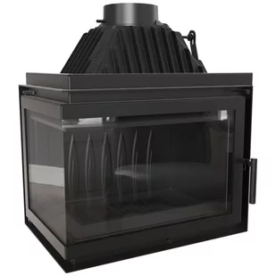Kratki.pl Marek Bal Kominek powietrzny żeliwny SIMPLE lewy BS 15 kW  200 SIMPLE/Z/S/L/BS - Kominki wolnostojące - miniaturka - grafika 1