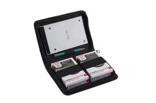2 Talie Kart w Eleganckim Etui z Notesem Zestaw dla Miłośników Gier - Gry karciane - miniaturka - grafika 1