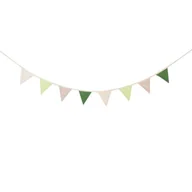 Wyposażenie pokoiku dziecięcego - Girlanda, proporczyk, Zielono mi, 245x18 cm - miniaturka - grafika 1