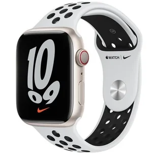 Nike Apple Apple ML893ZM/A Pasek sportowy w kolorze czystej platyny/czarnym do koperty 45 mm ML893ZM/A - Akcesoria do zegarków - miniaturka - grafika 1
