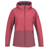 Kurtki i kamizelki sportowe damskie - Damska kurtka softshellowa Hannah Zury Lite Rozmiar: XL / Kolor: różowy - miniaturka - grafika 1