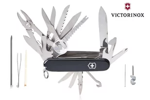 VICTORINOX Scyzoryk Victorinox SwissChamp czarny Celidor 91 mm - Scyzoryki - miniaturka - grafika 1