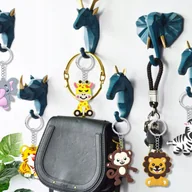 Biżuteria dla dzieci - BRELOKI DO KLUCZY DLA DZIECI UPOMINEK NA DZIEŃ DZIECKA ZAWIESZKI ZESTAW x16 - miniaturka - grafika 1