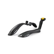 Błotniki rowerowe - SIMPLA Błotniki 24/26 MTB RAPTOR3 plast. do ramy amortyz. z obejmą BLK096 - miniaturka - grafika 1