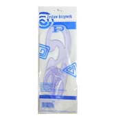 Przybory szkolne - Pratel Zestaw krzywek - miniaturka - grafika 1