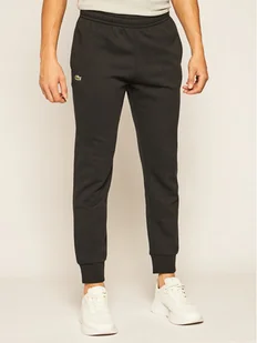 Lacoste Spodnie dresowe XH9507 Czarny Regular Fit - Spodnie sportowe męskie - miniaturka - grafika 1