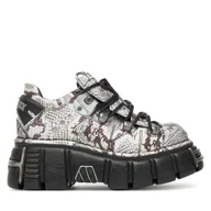 Sneakersy damskie - Sneakersy NEW ROCK M-120N-C59 Beżowy - miniaturka - grafika 1