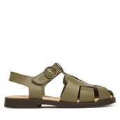 Sandały damskie - Sandały Fly London Aredfly P145437 Zielony - miniaturka - grafika 1