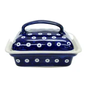 Pozostałe akcesoria kuchenne - Ceramiczna maselniczka Ceramika Bolesławiec - miniaturka - grafika 1