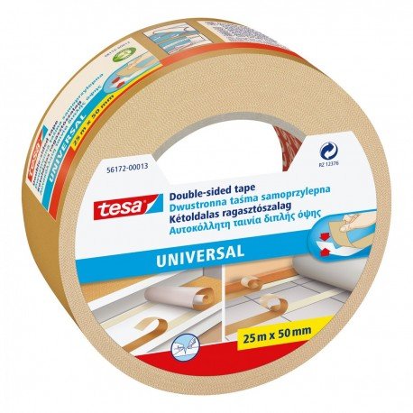 Tesa Taśma dwustronna do wykładzin uniwersalna 50mm 25m H5617213