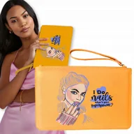 Torebki damskie - Torebka Kopertówka MUSZTARD Telefon POWER NAILS Wz - miniaturka - grafika 1